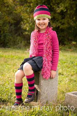 Young Girl Sitting