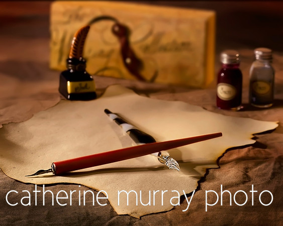 Old-Fashioned Calligraphy Set