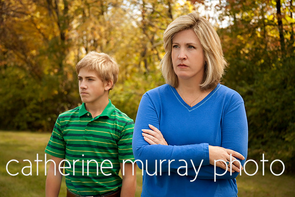 Mother and Son at Odds