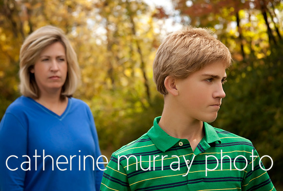 Mother and Son at Odds
